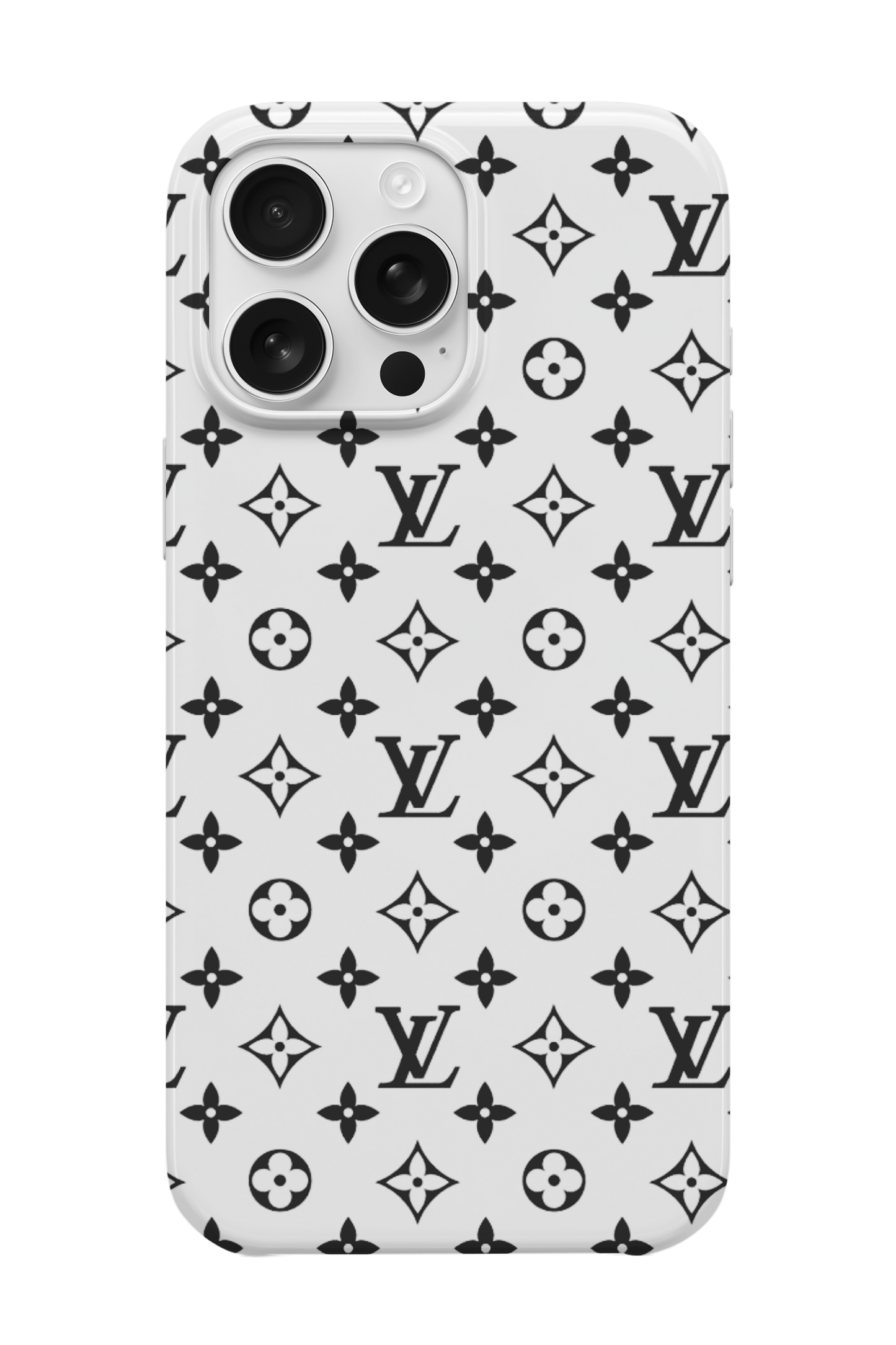 White LV Telefon Kılıfı