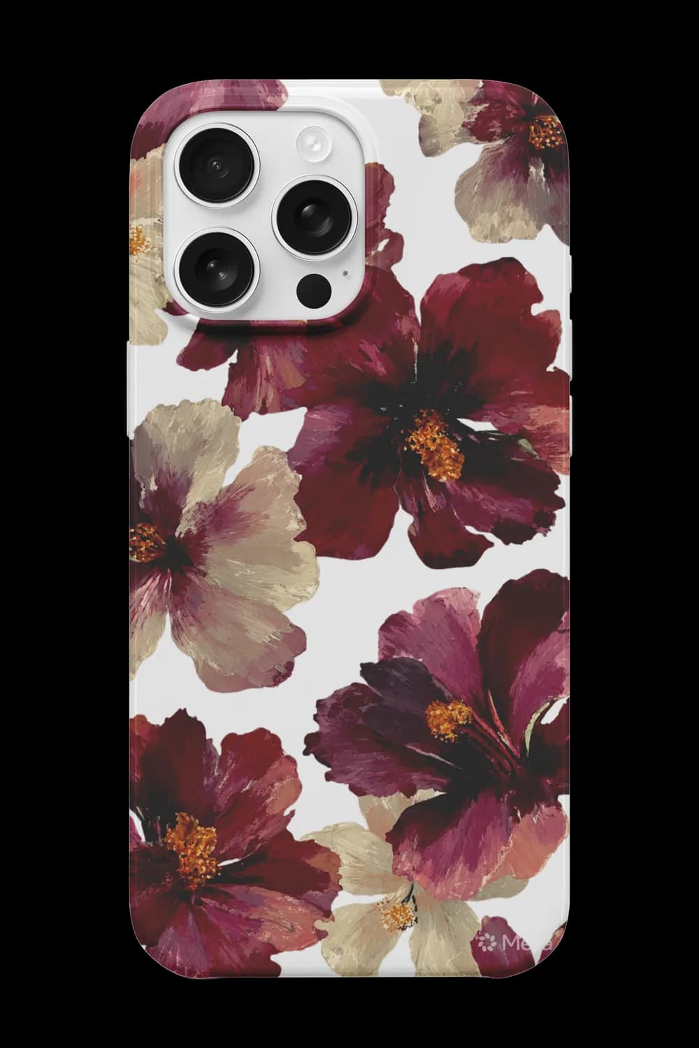 Burgundy Bloom Telefon Kılıfı RK1044