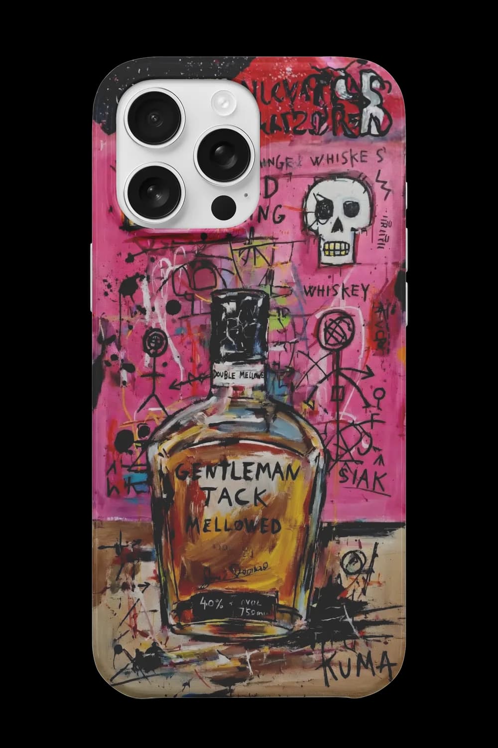 Whiskey Graffiti Telefon Kılıfı RK658