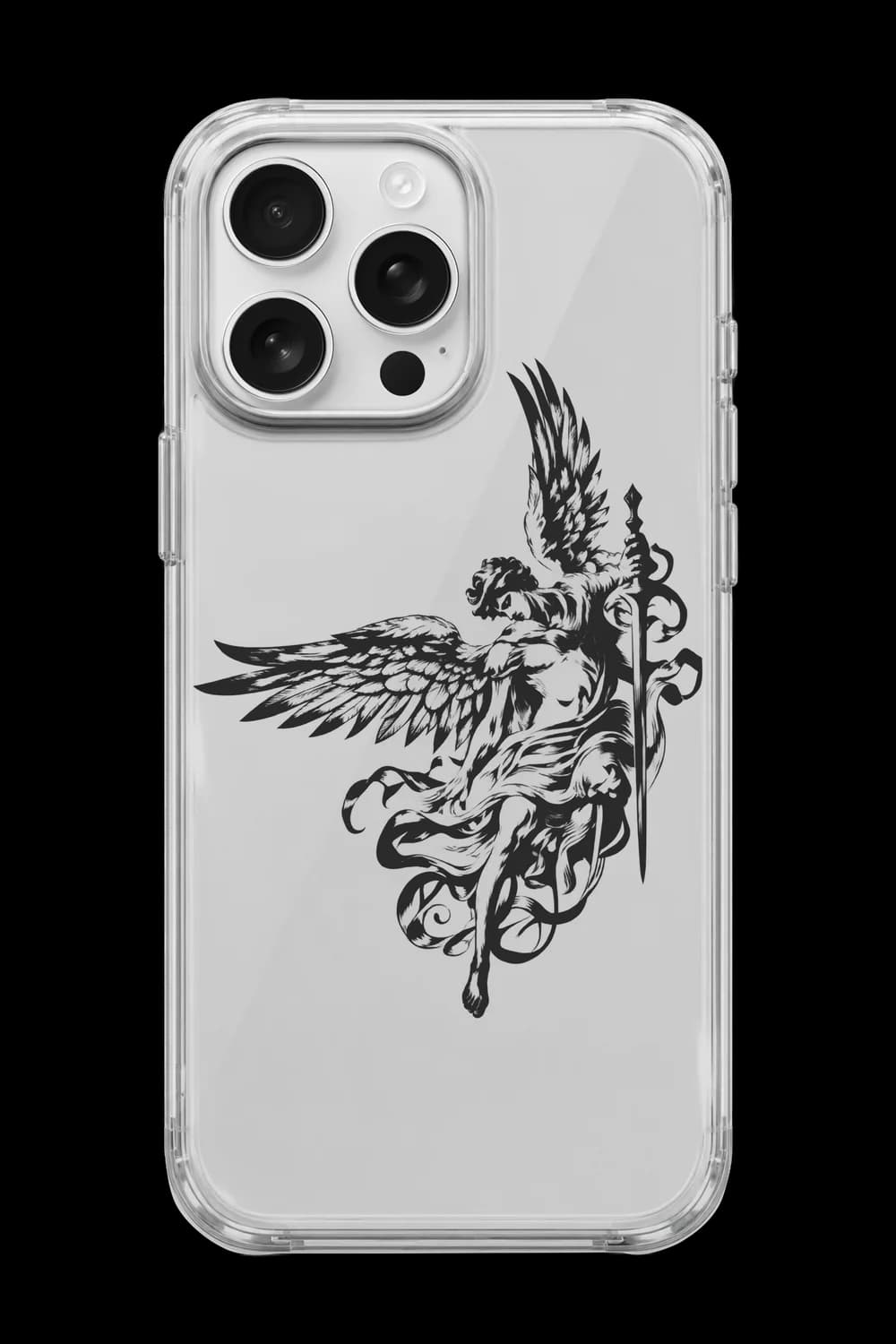 Dark Seraph Şeffaf Telefon Kılıfı RKS007