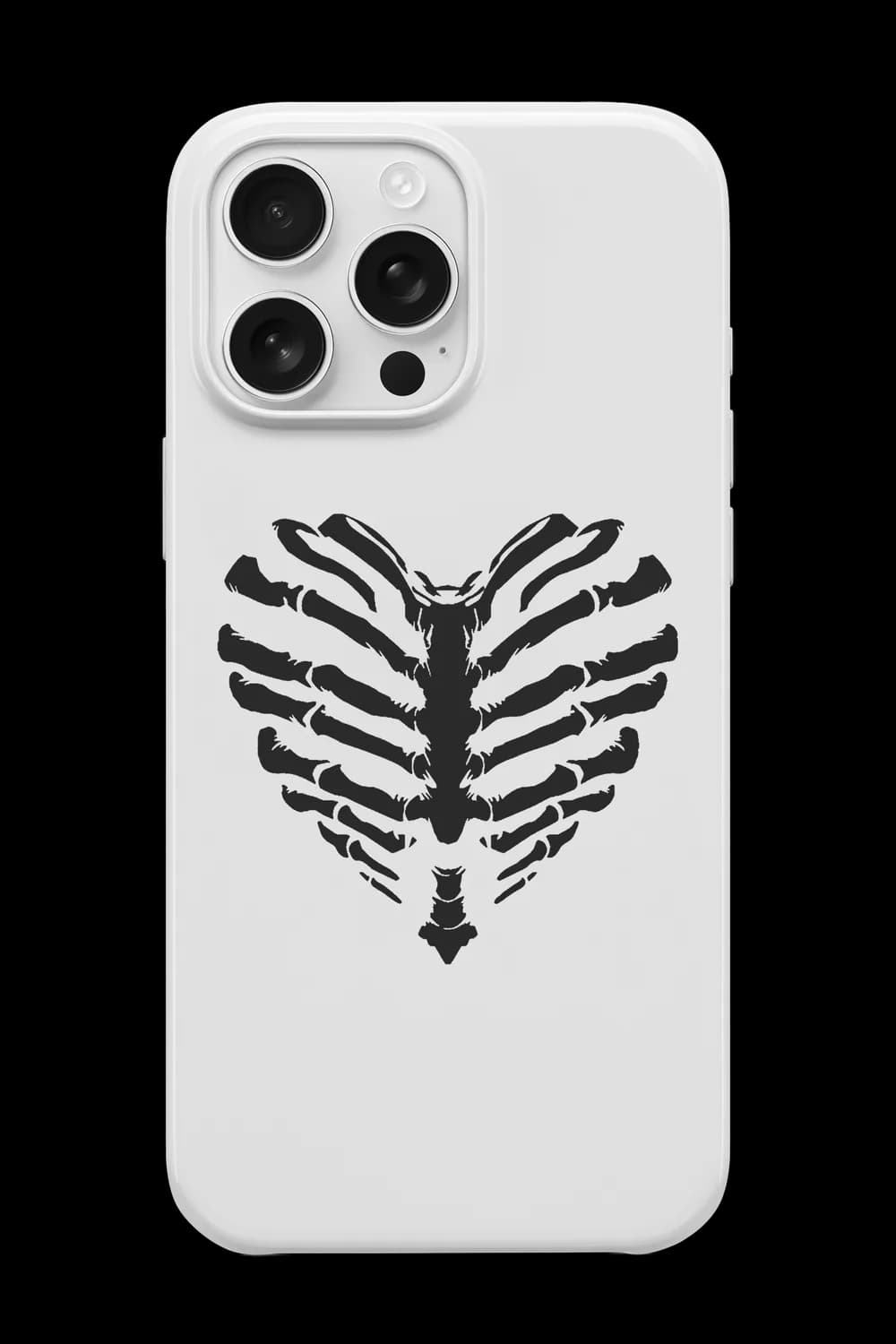 Skeleton Heart Telefon Kılıfı RK068