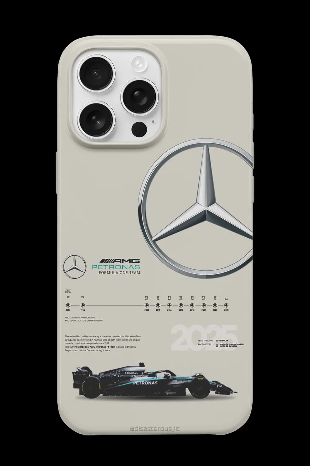 F1 Mercedes Telefon Kılıfı RK350