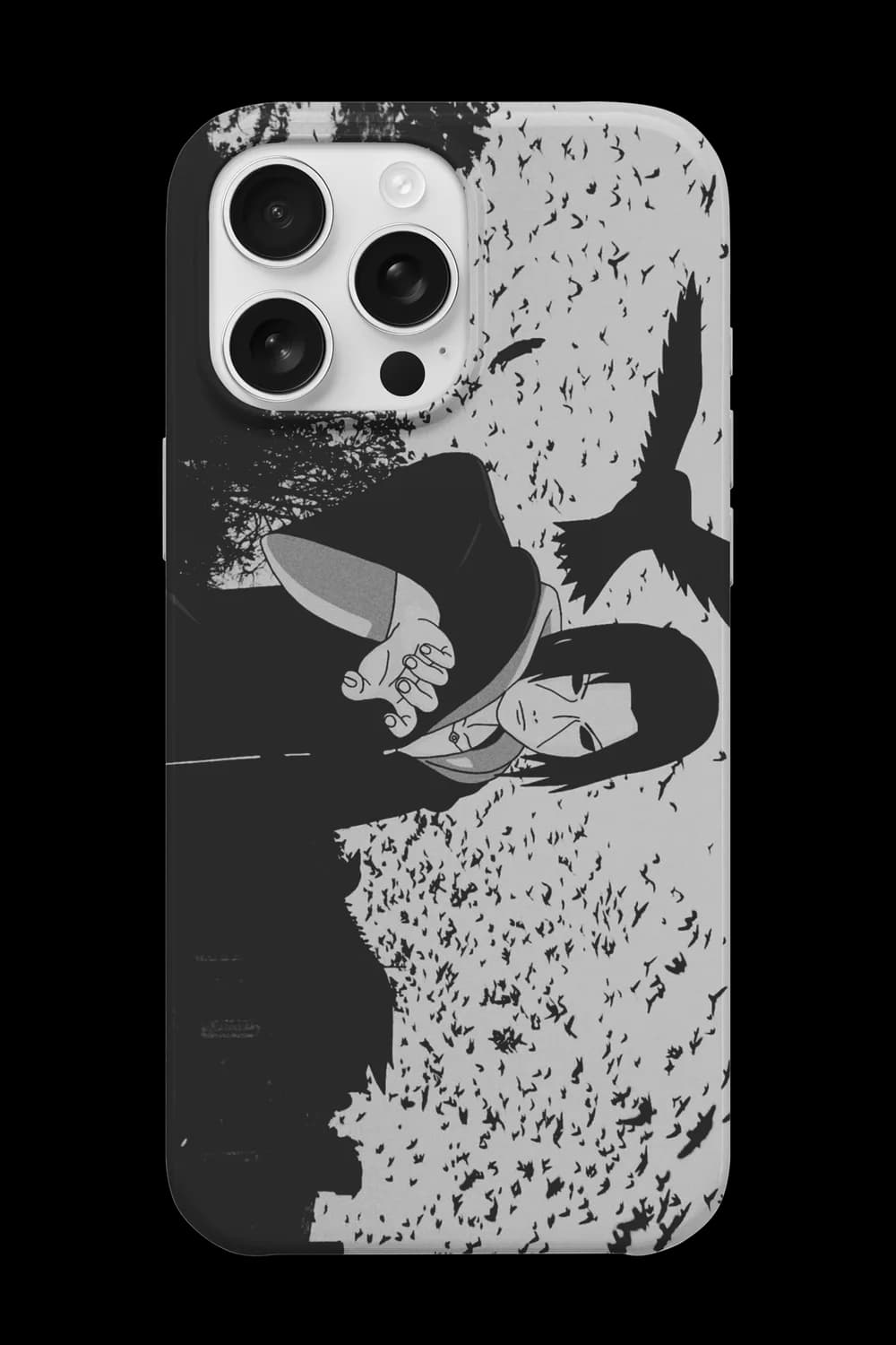 Crow Illusion Telefon Kılıfı RK756