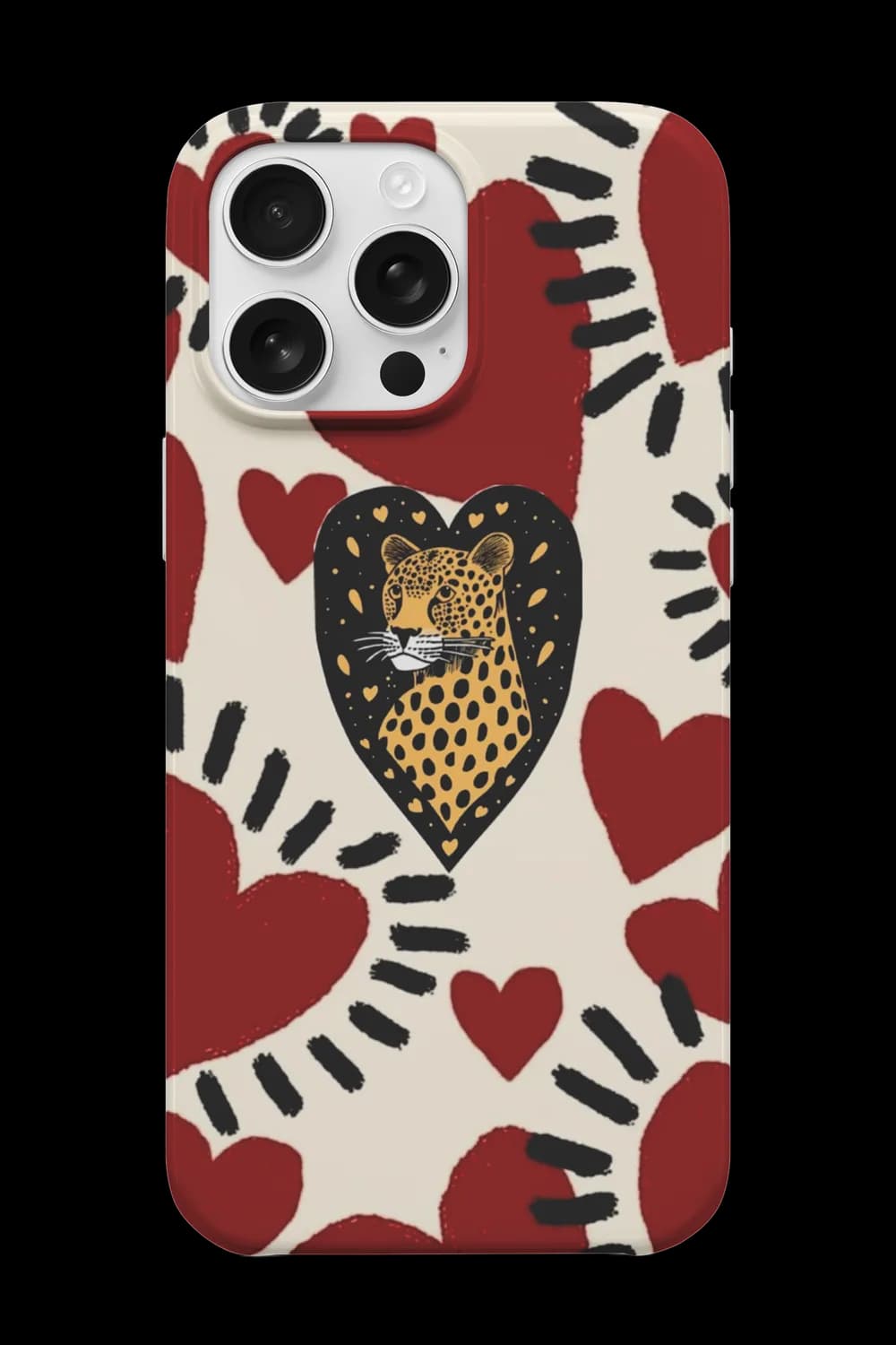 Leopard Love Telefon Kılıfı RK1074