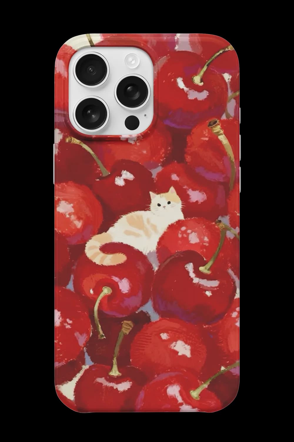 Cherry Cat Telefon Kılıfı RK1059