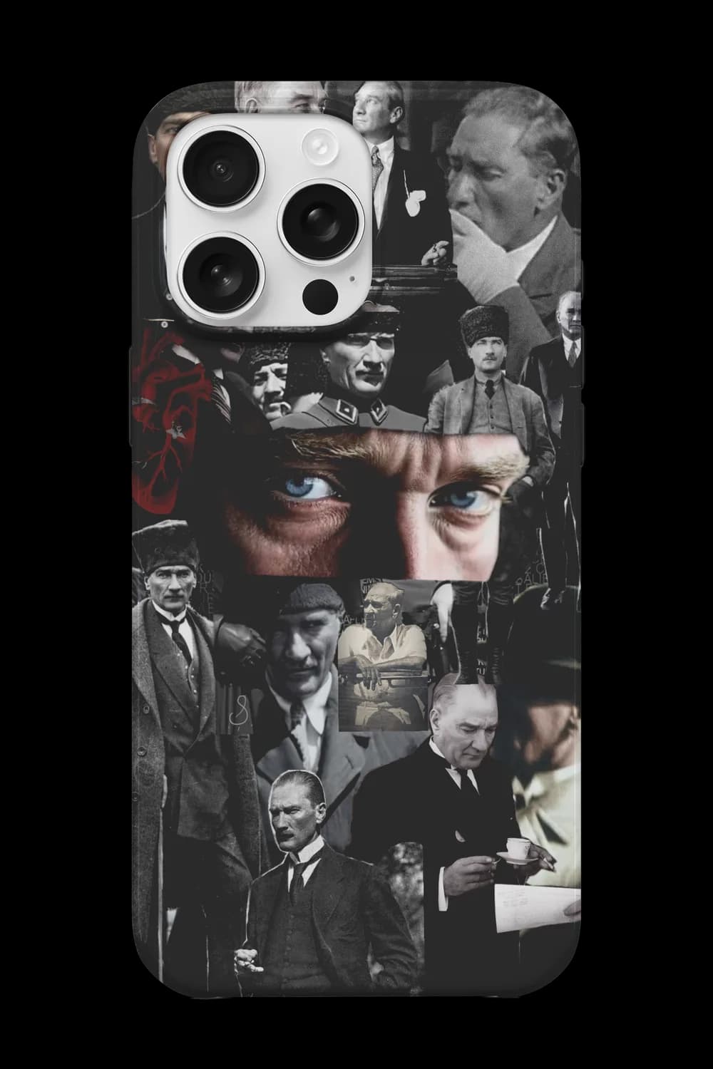 Atatürk Gözler Telefon Kılıfı RK423