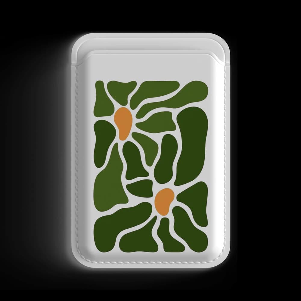 Olive Daisy MagSafe Cüzdan