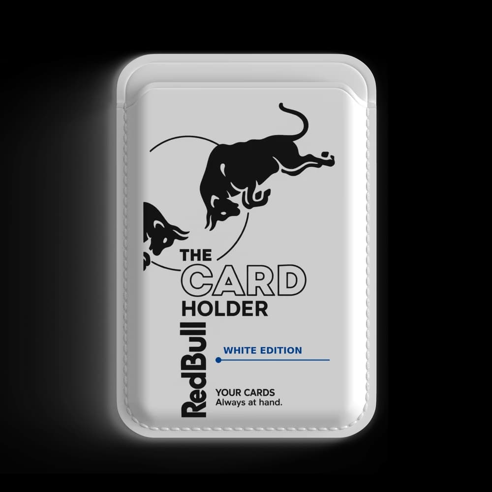 Red Bull MagSafe Cüzdan - Beyaz