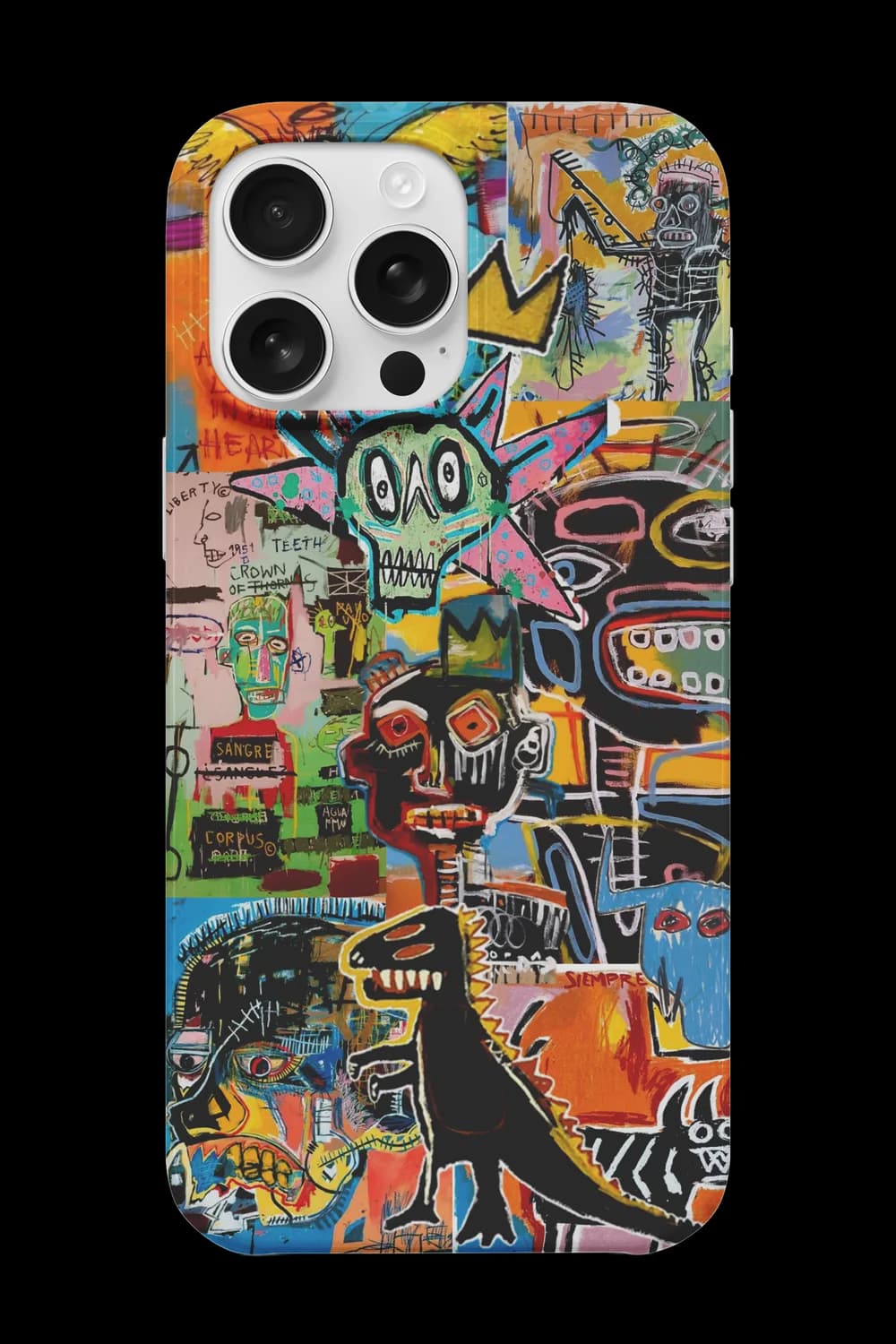 Neo Graffiti Skull Telefon Kılıfı RK650