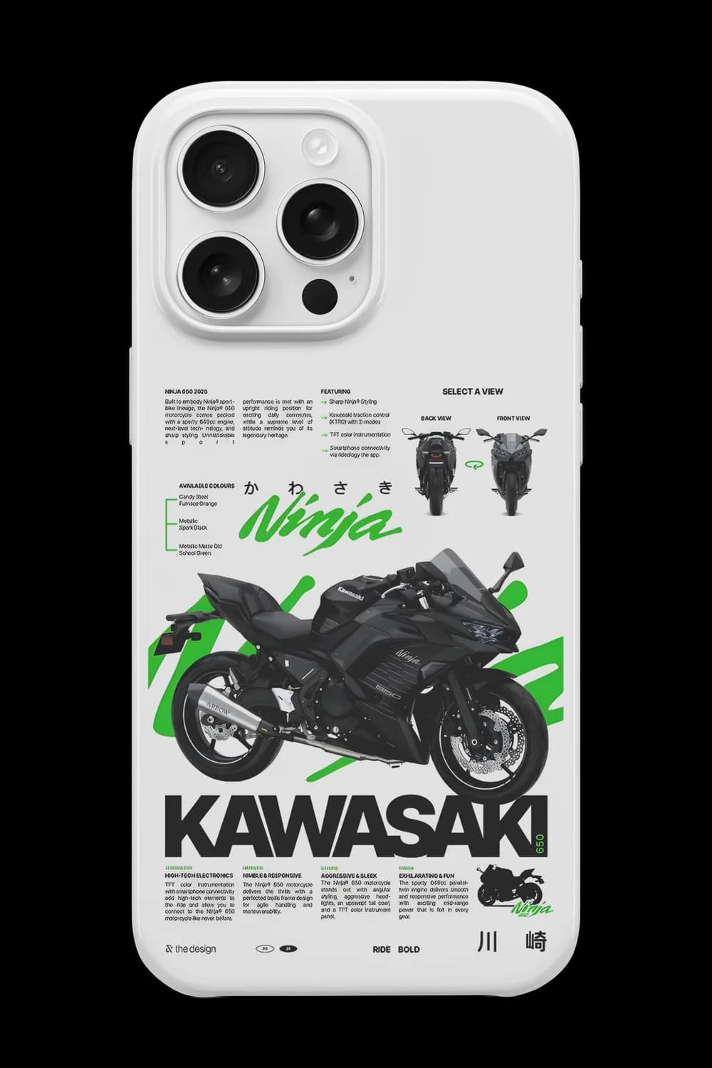 Kawasaki Telefon Kılıfı RK545