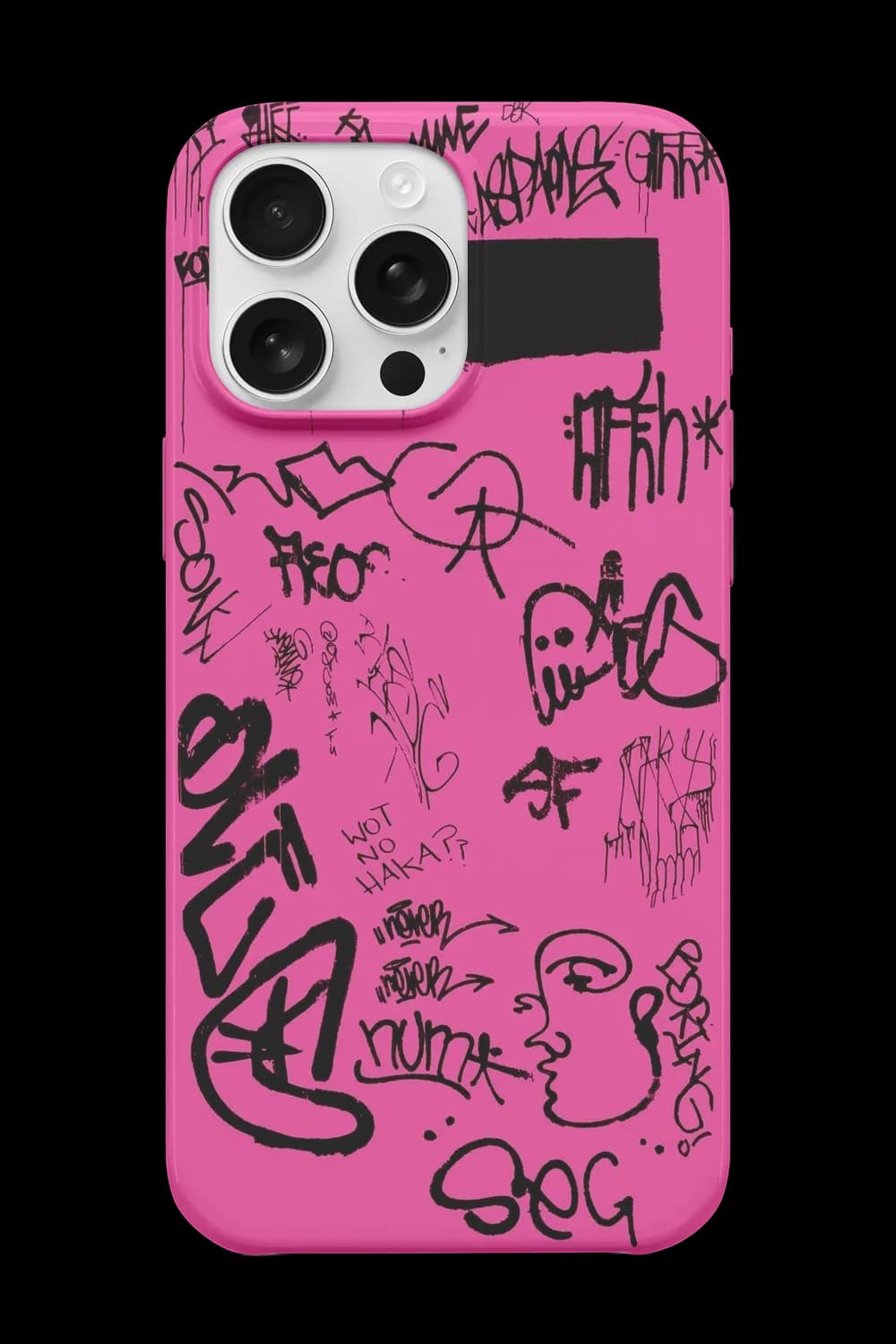 Pink Doodle Telefon Kılıfı RK188