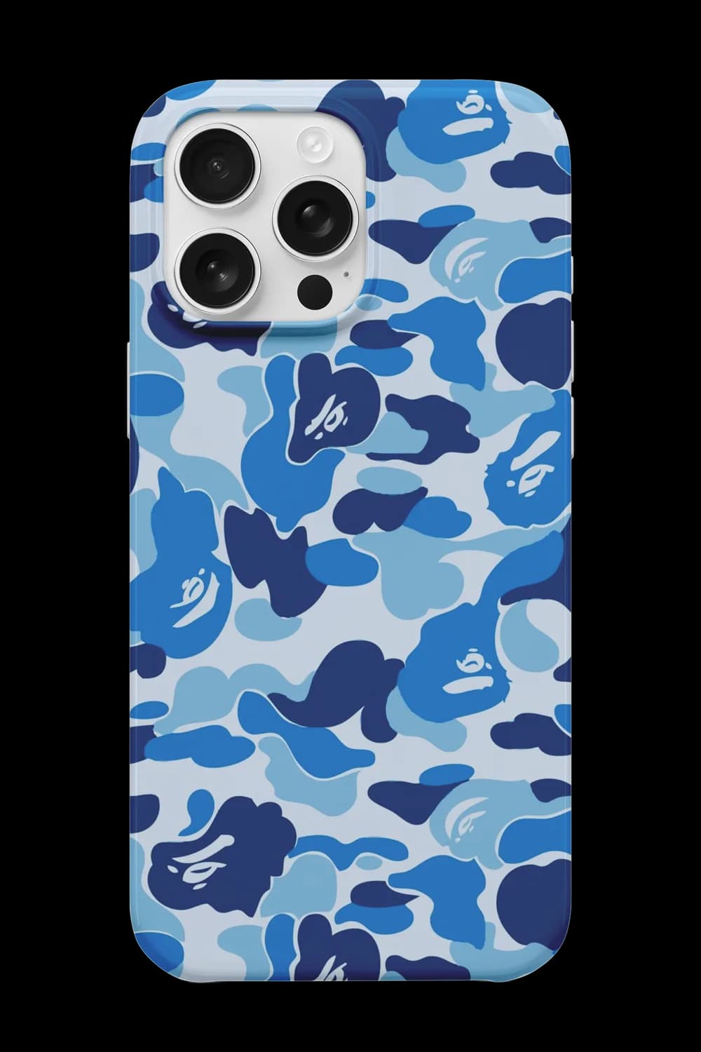 Bape Blue Camo Telefon Kılıfı RK1335