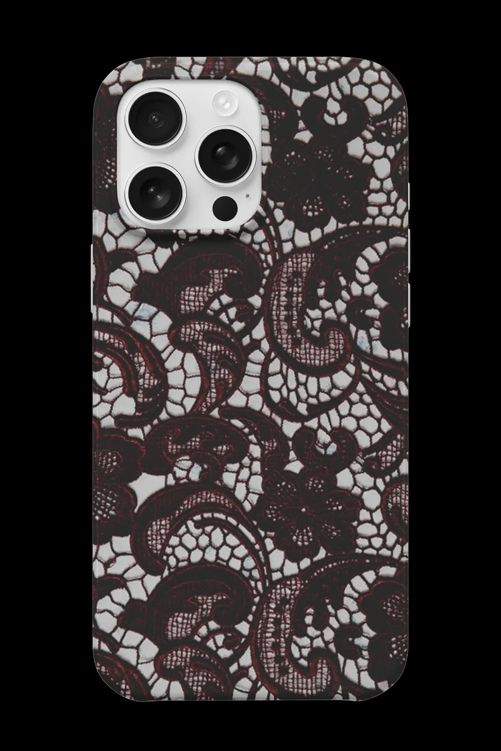 Bordeaux Lace Telefon Kılıfı RK1043