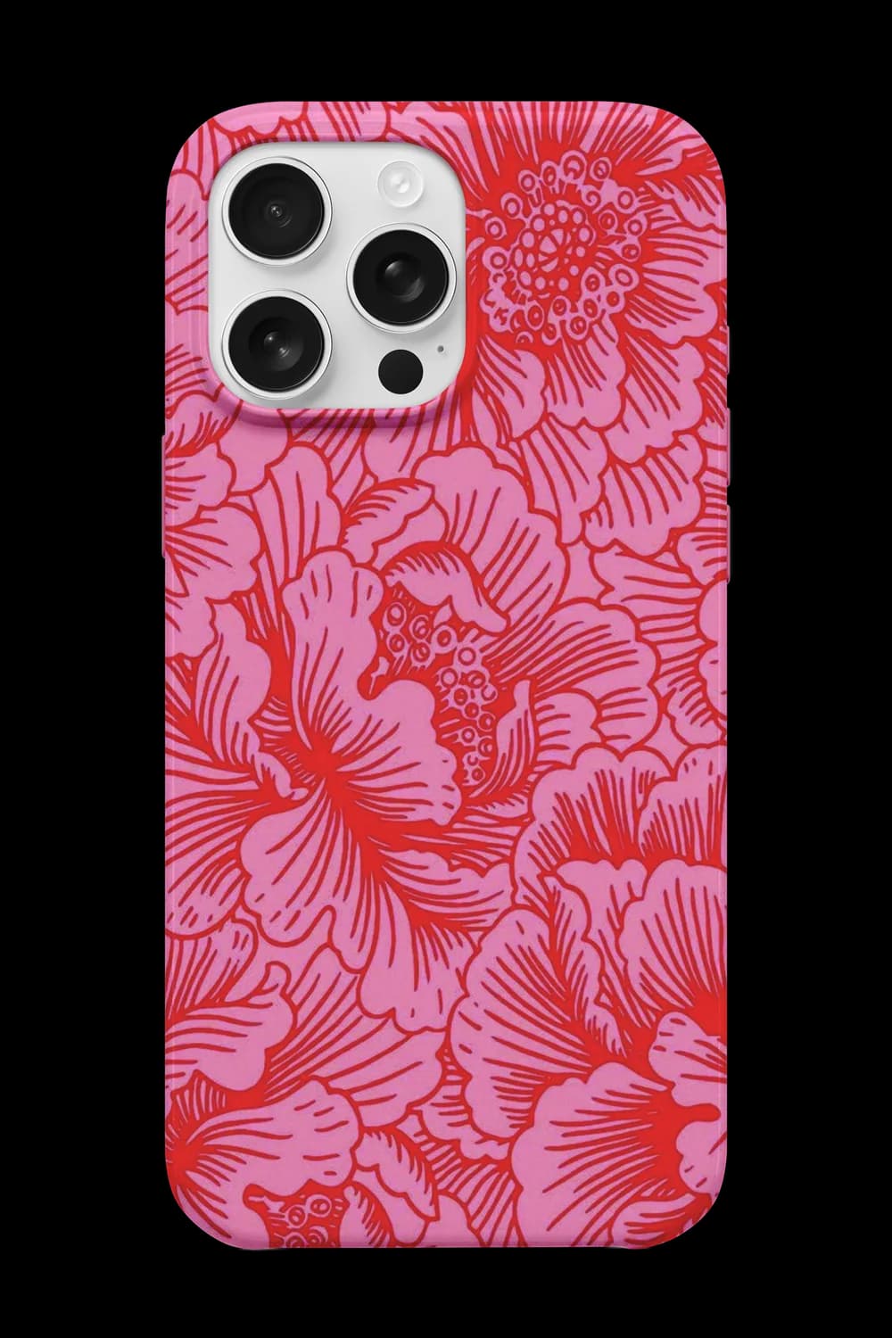 Pink Flowers Telefon Kılıfı RK467