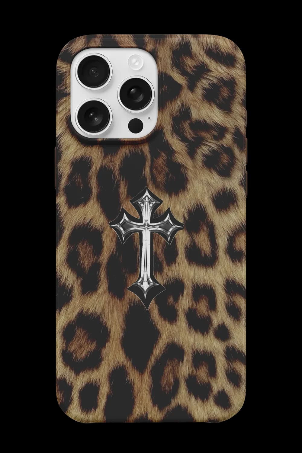 Chrome Leopar Telefon Kılıfı RK146
