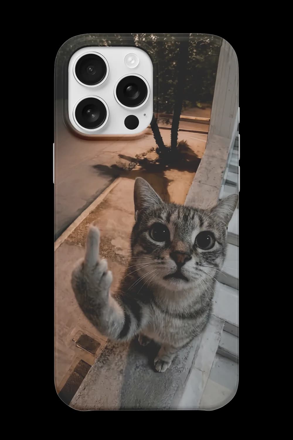Zero F*cks Cat Telefon Kılıfı RK1306