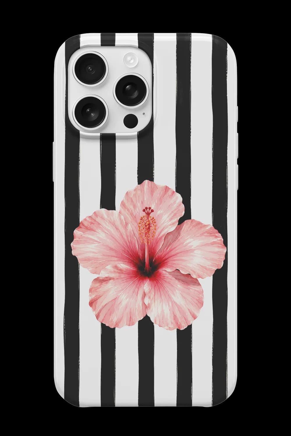 Pink Hibiscus Telefon Kılıfı RK1034
