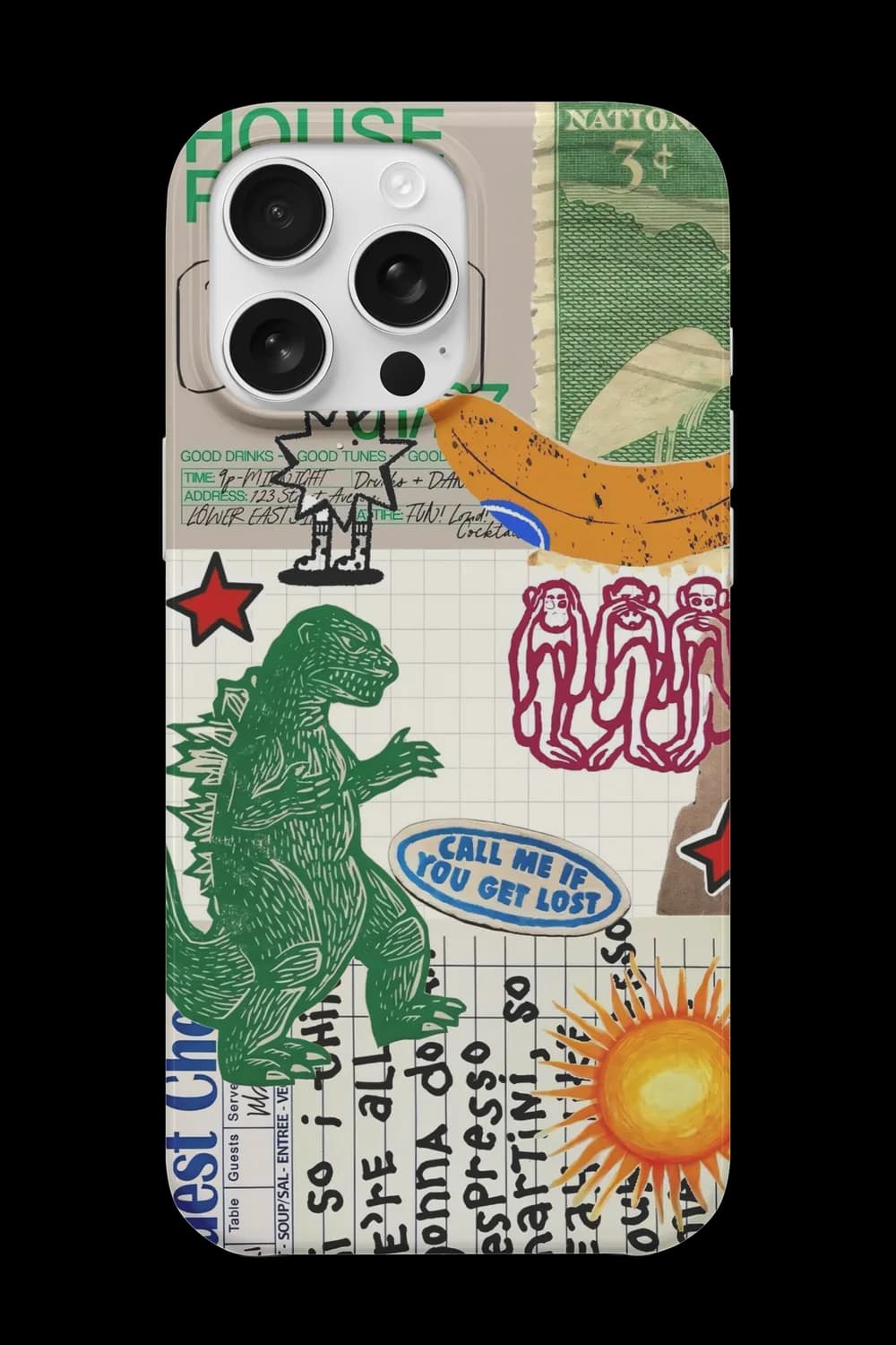 Sticker Chaos Telefon Kılıfı RK1256
