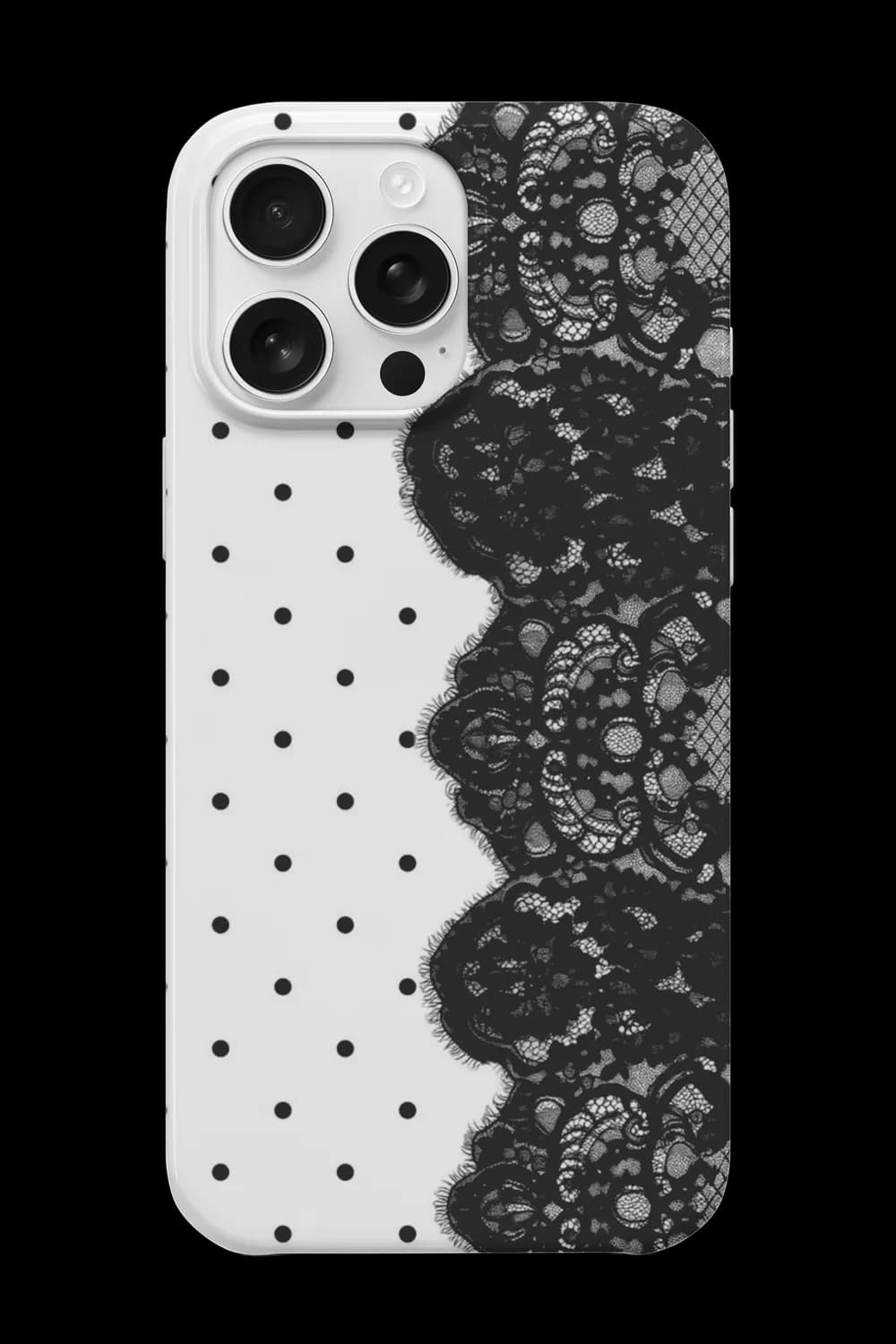 Polka Lace Telefon Kılıfı RK1039
