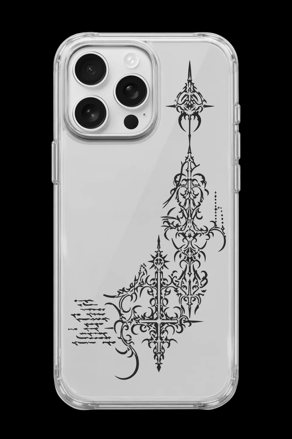 Dark Crest Şeffaf Telefon Kılıfı RKS005