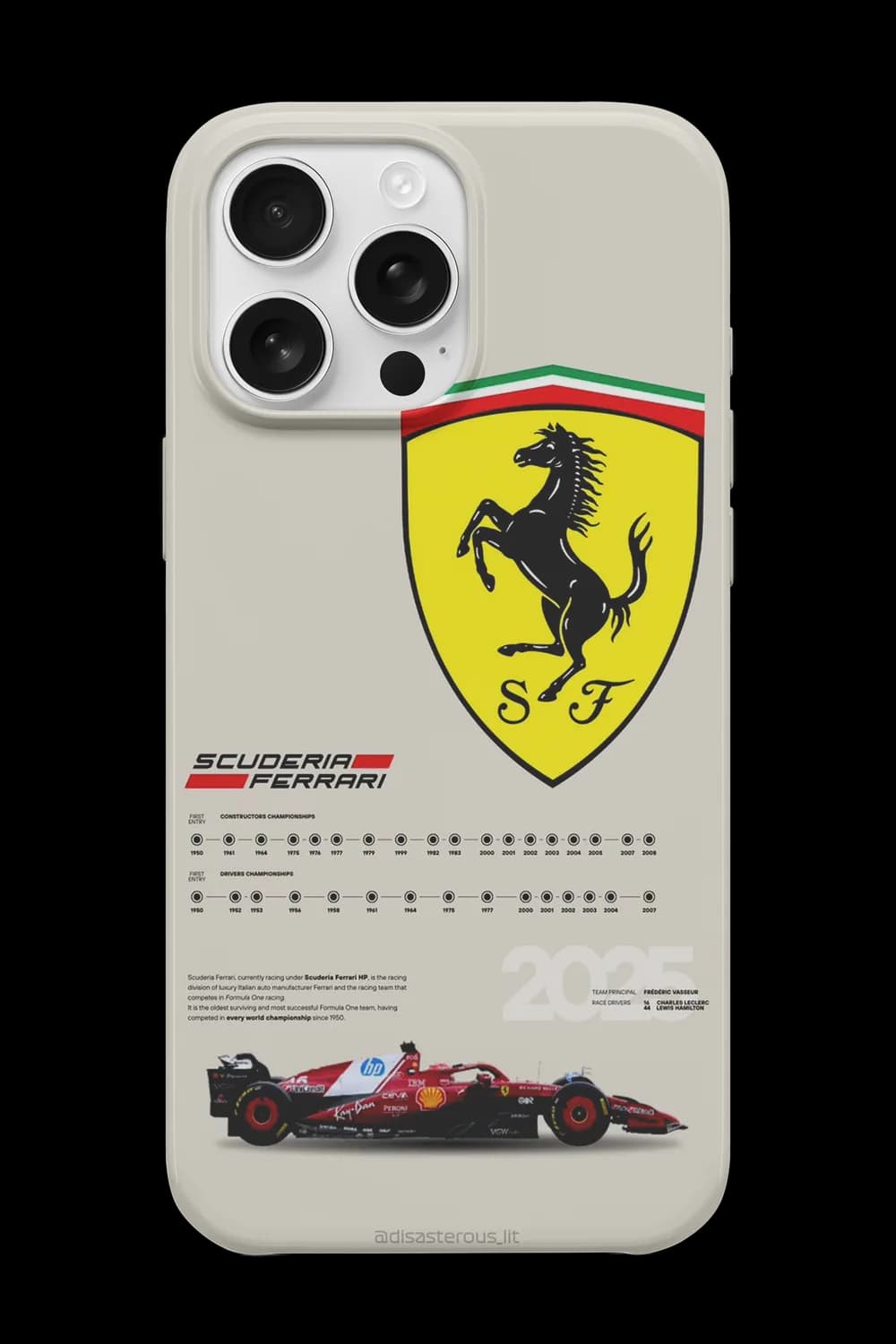 F1 Ferrari Telefon Kılıfı RK349