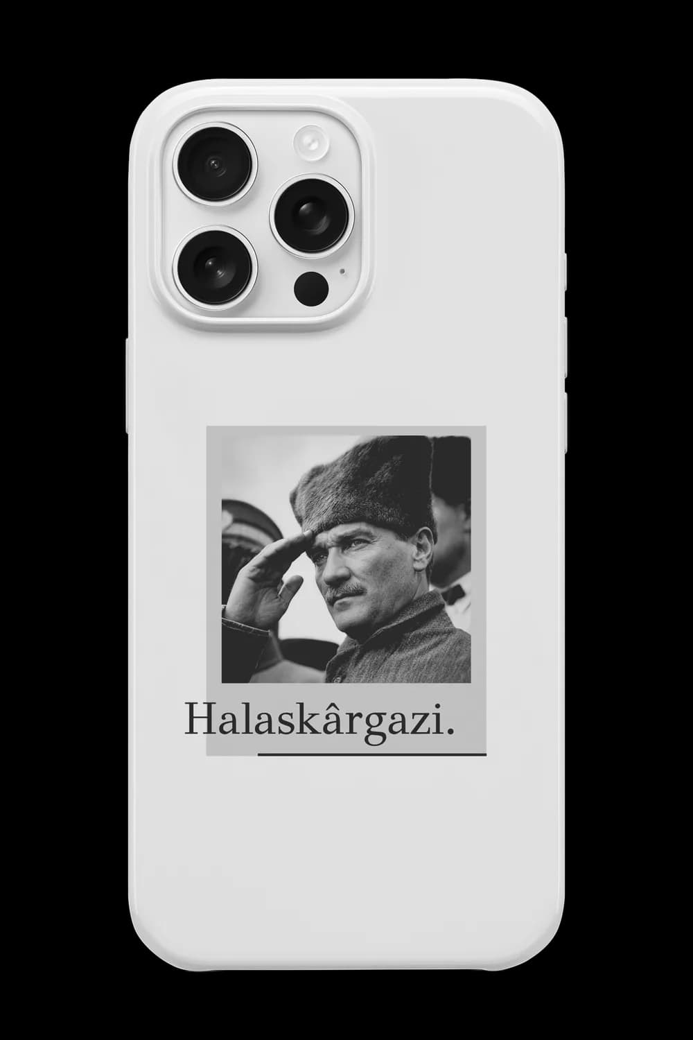 Atatürk "Halaskargazi" Telefon Kılıfı RK1089