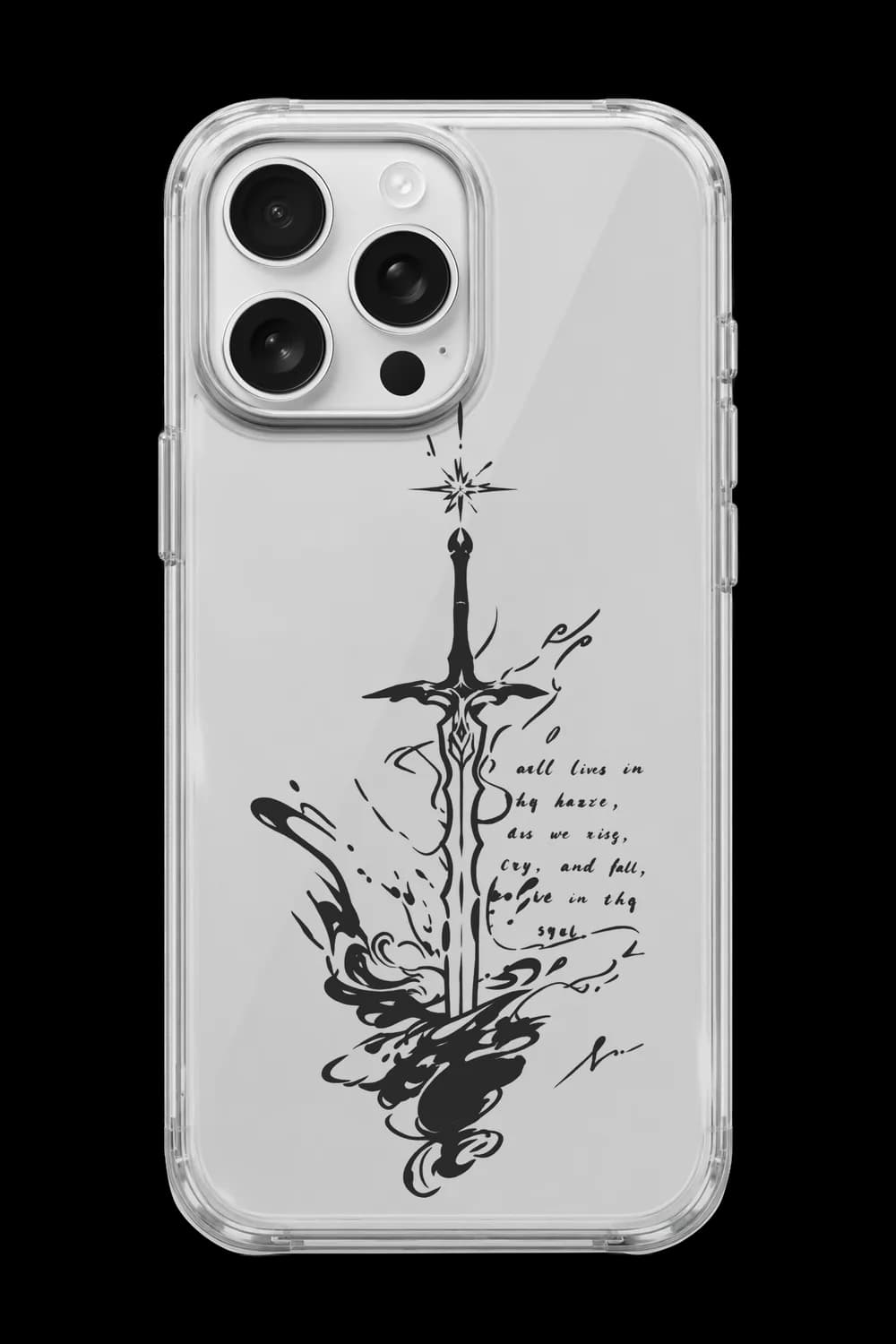 Astral Blade Şeffaf Telefon Kılıfı RKS006