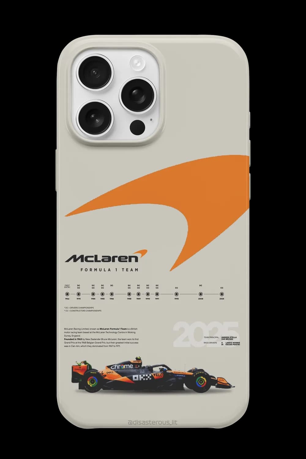 F1 McLaren Telefon Kılıfı RK348