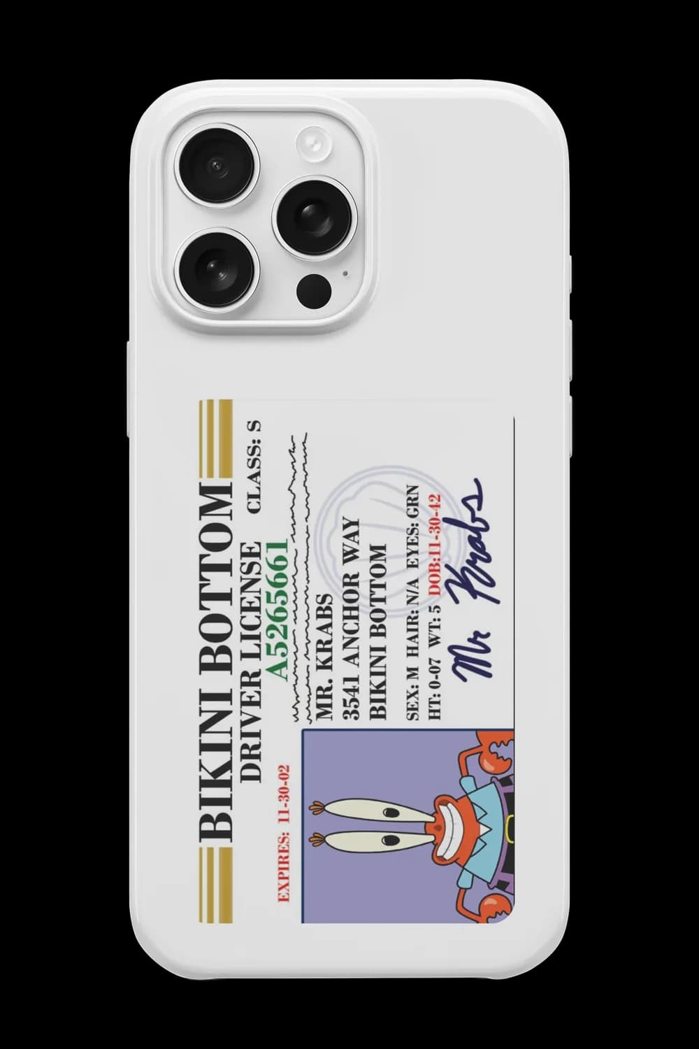 Patron Ehliyeti Telefon Kılıfı RK901