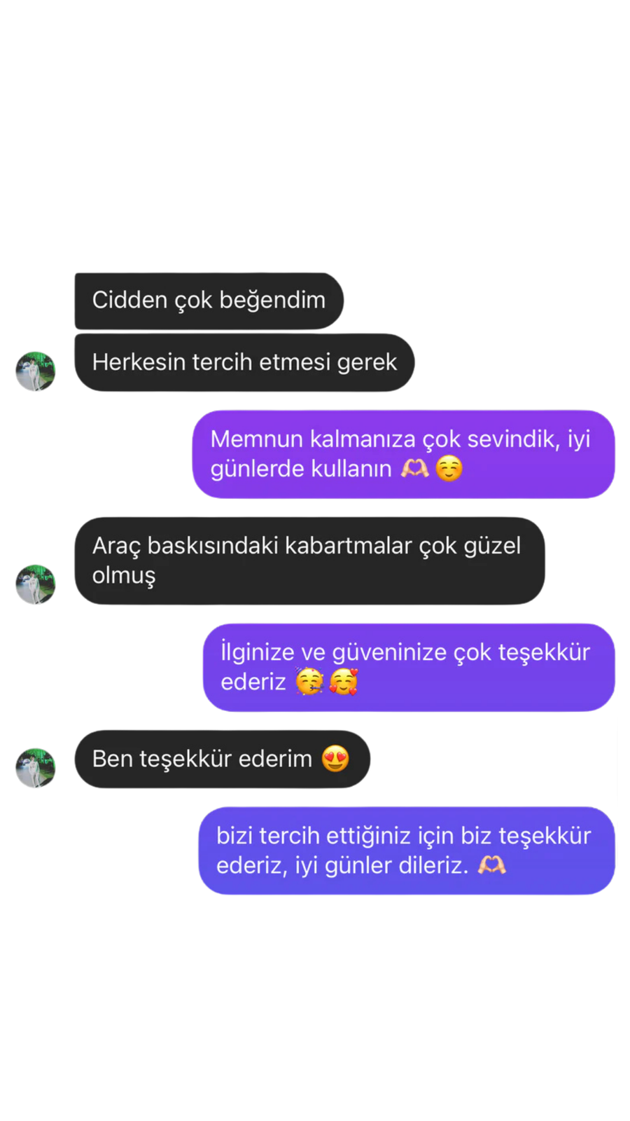 Müşteri yorumu