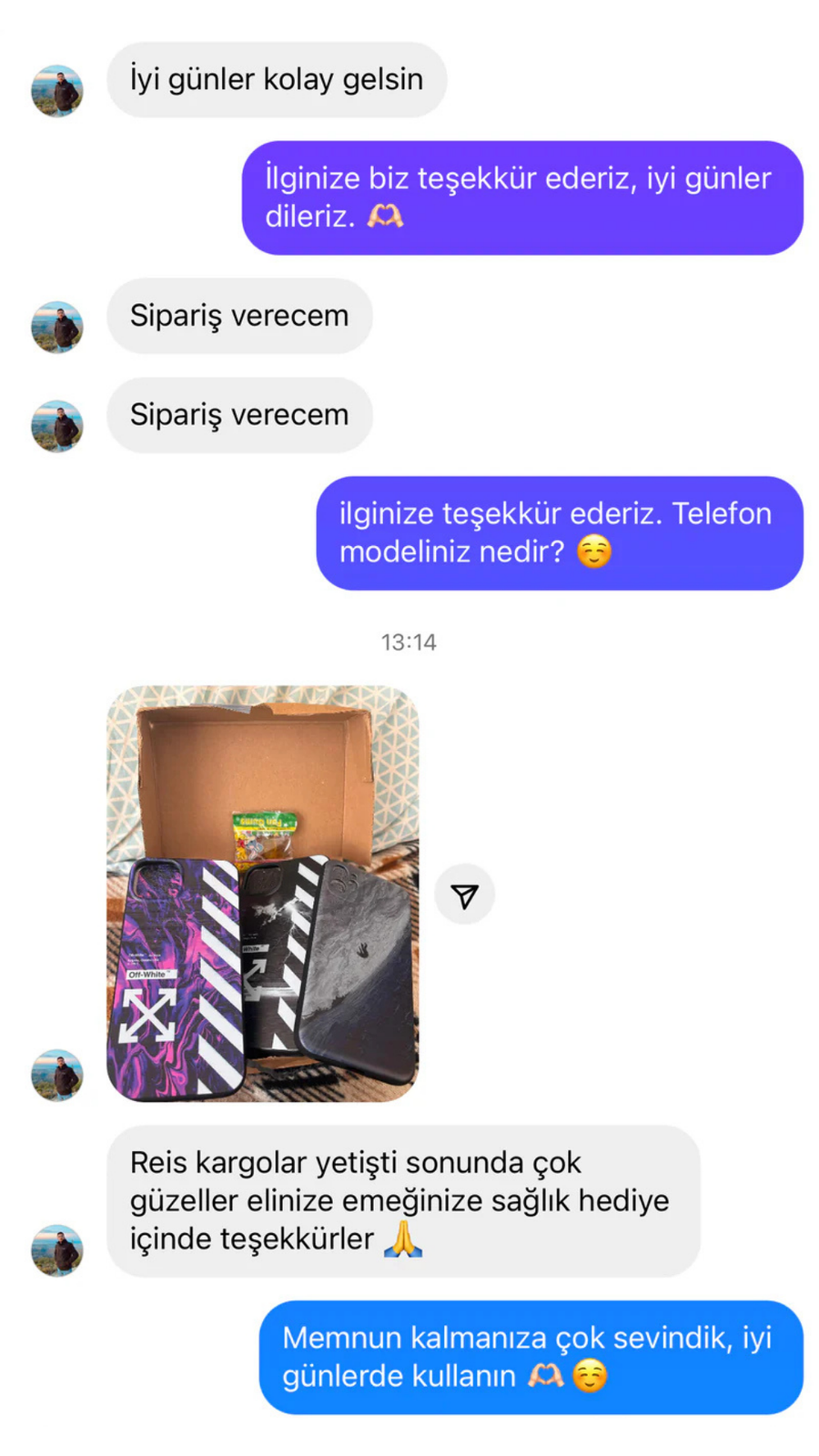 Müşteri yorumu