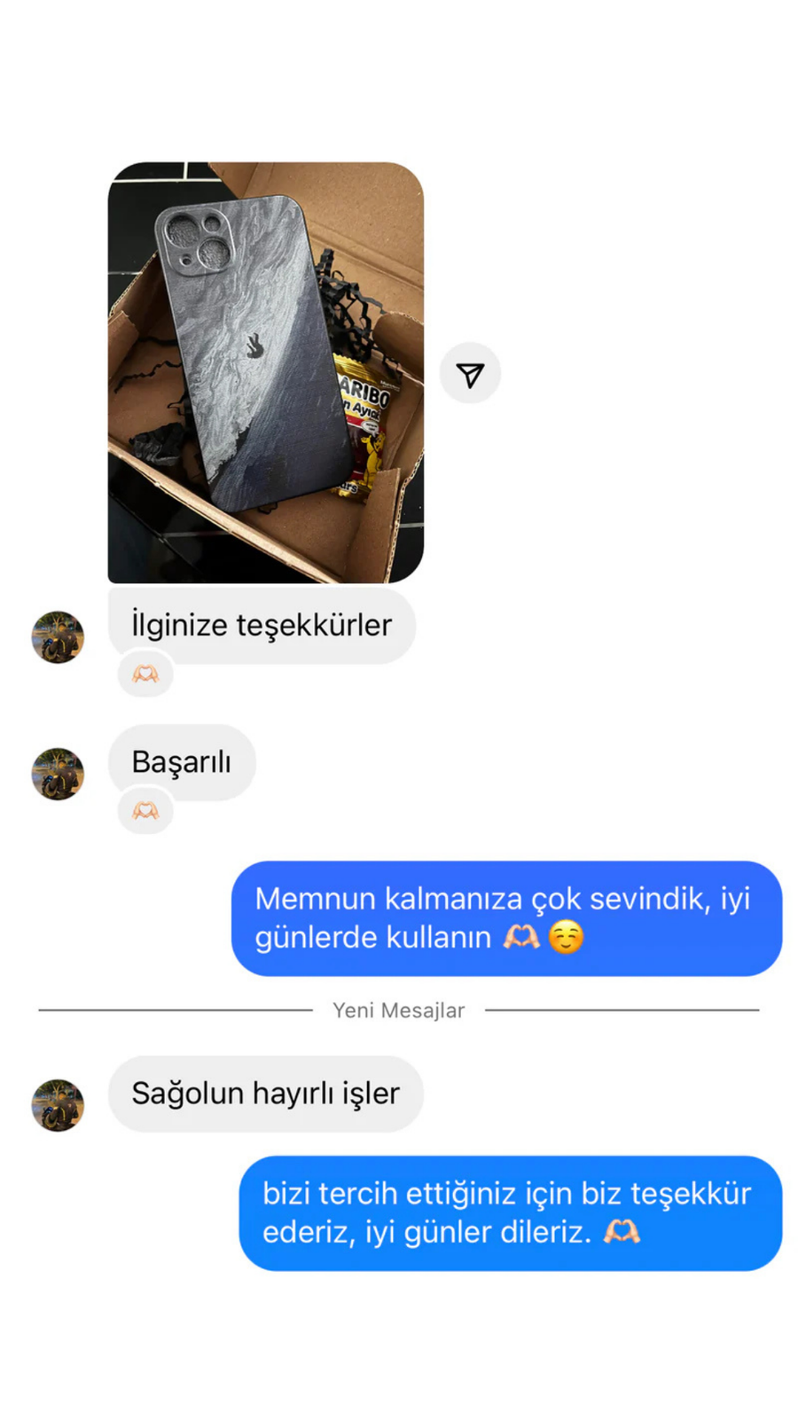 Müşteri yorumu
