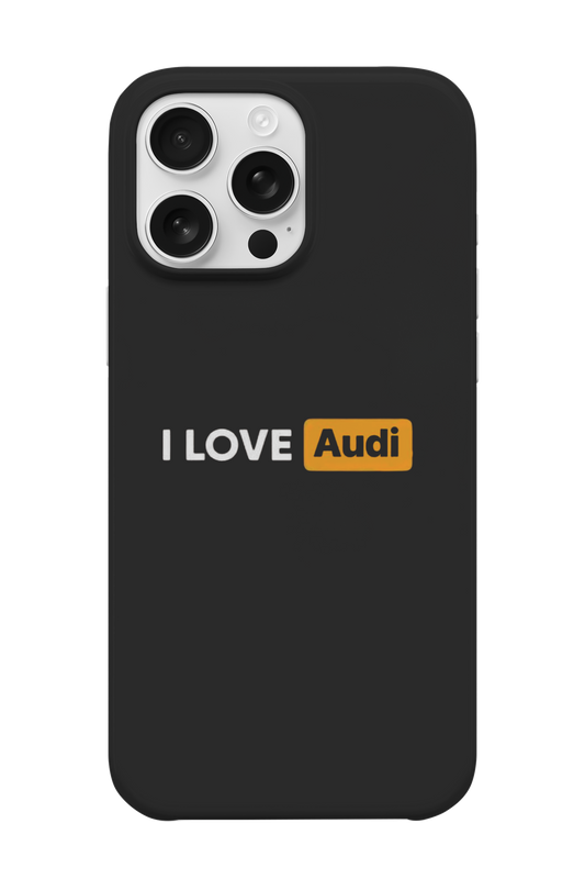 I Love Audi Telefon Kılıfı