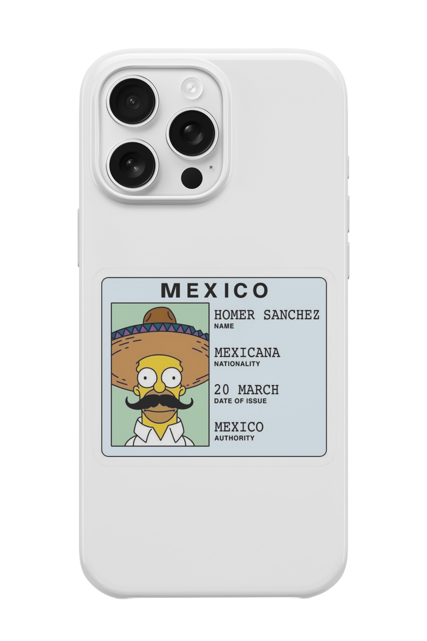 Homer Sanchez Telefon Kılıfı