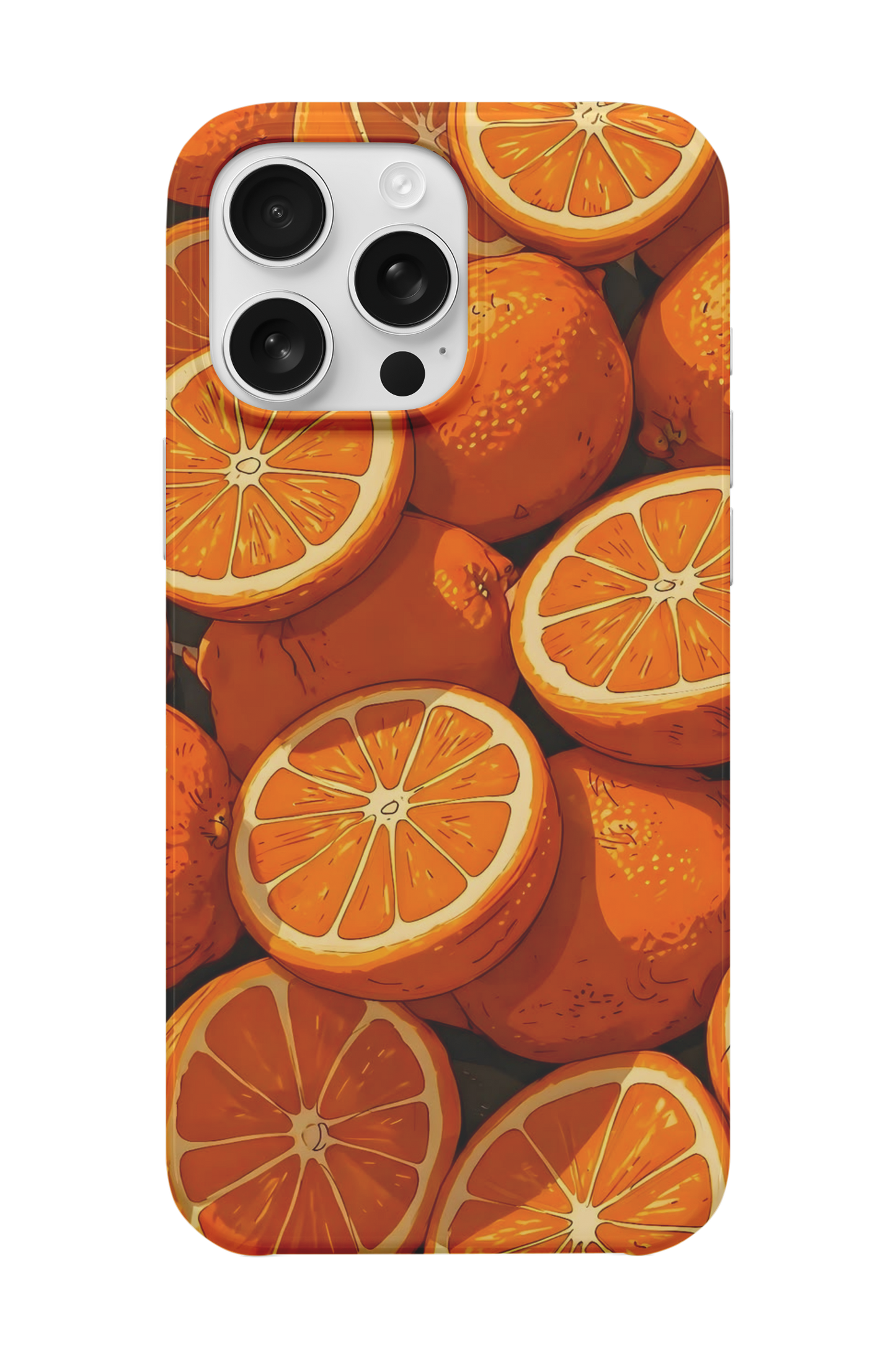 Orange Splash Telefon Kılıfı