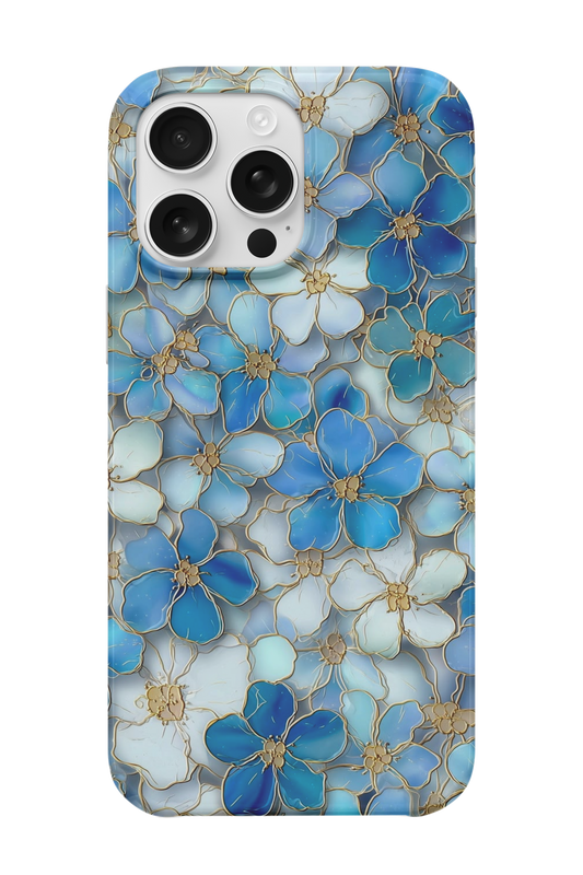 Blue Porcelain Telefon Kılıfı