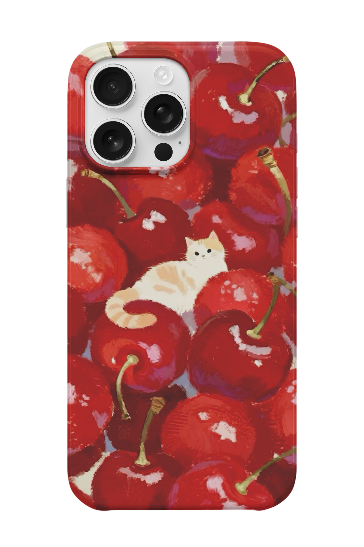 Cherry Cat Telefon Kılıfı