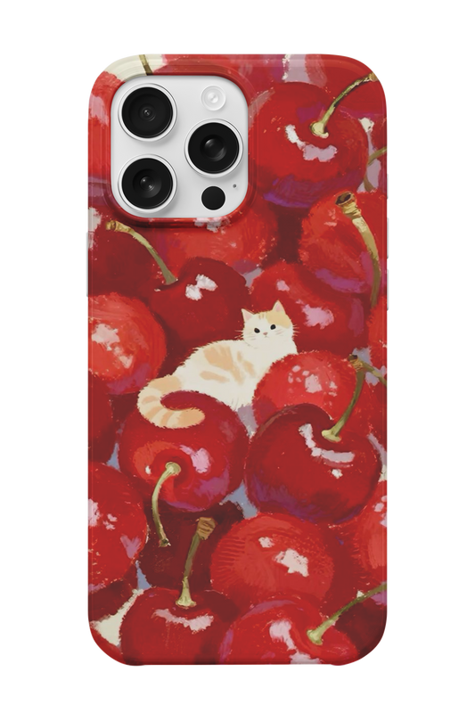 Cherry Cat Telefon Kılıfı
