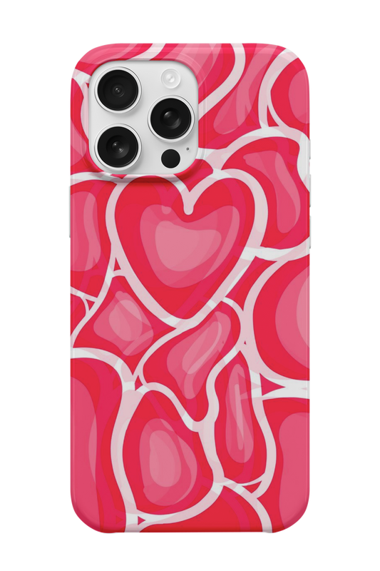 Bubblegum Hearts Telefon Kılıfı