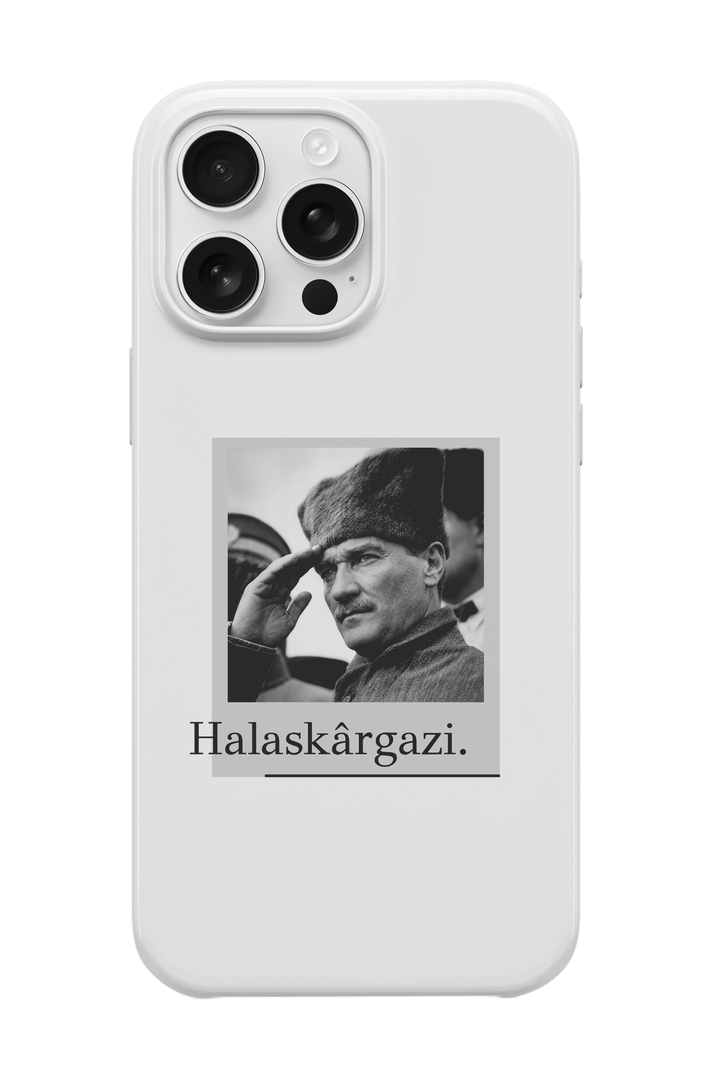 Atatürk "Halaskargazi" Telefon Kılıfı