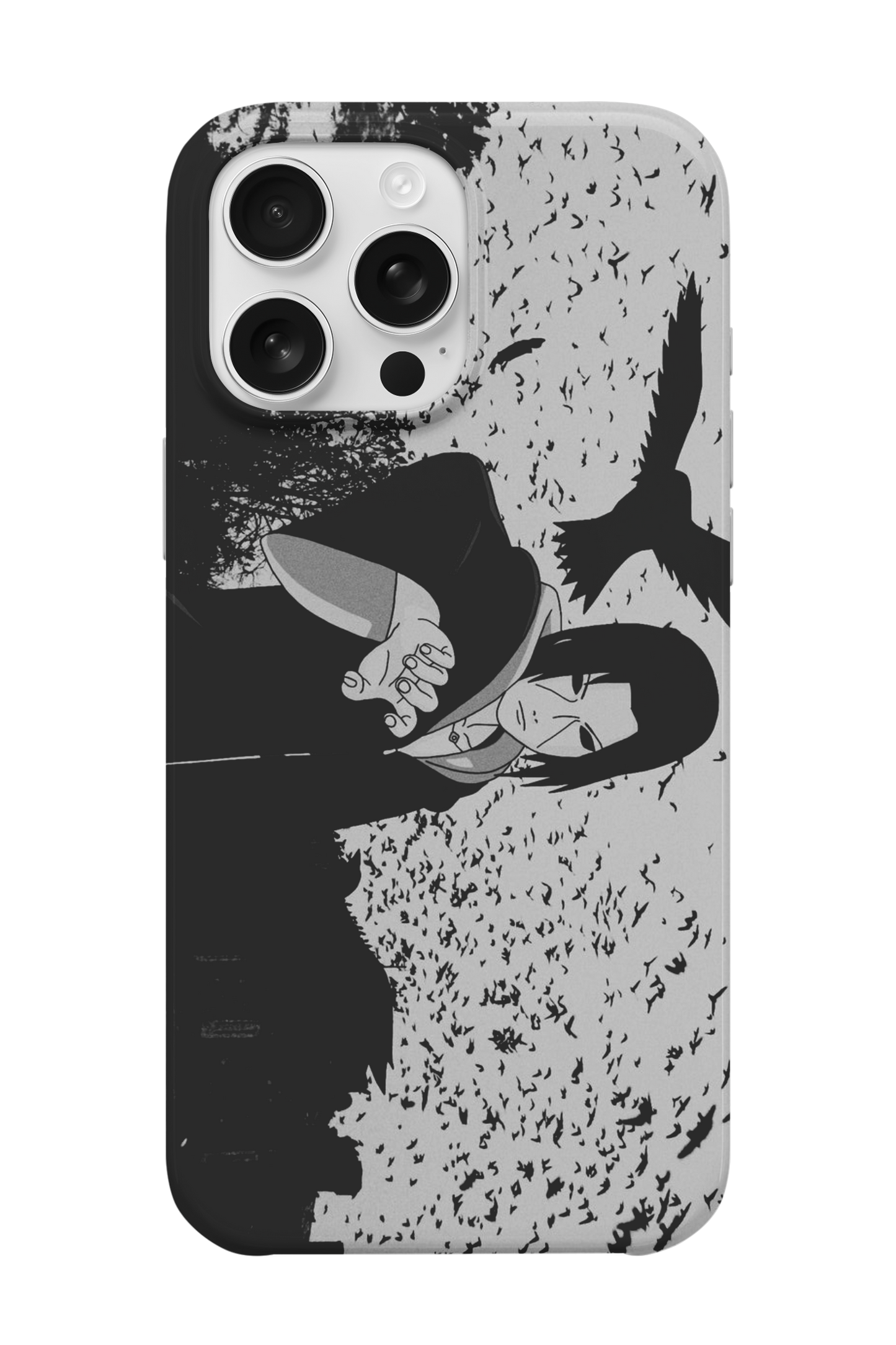 Crow Illusion Telefon Kılıfı