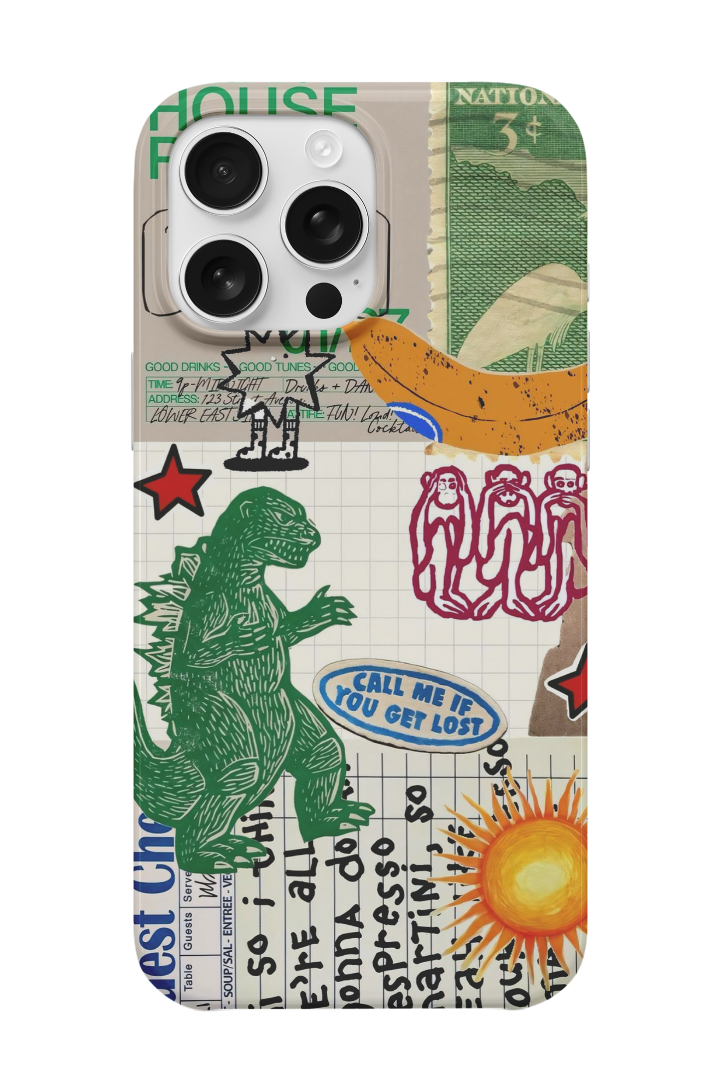 Sticker Chaos Telefon Kılıfı