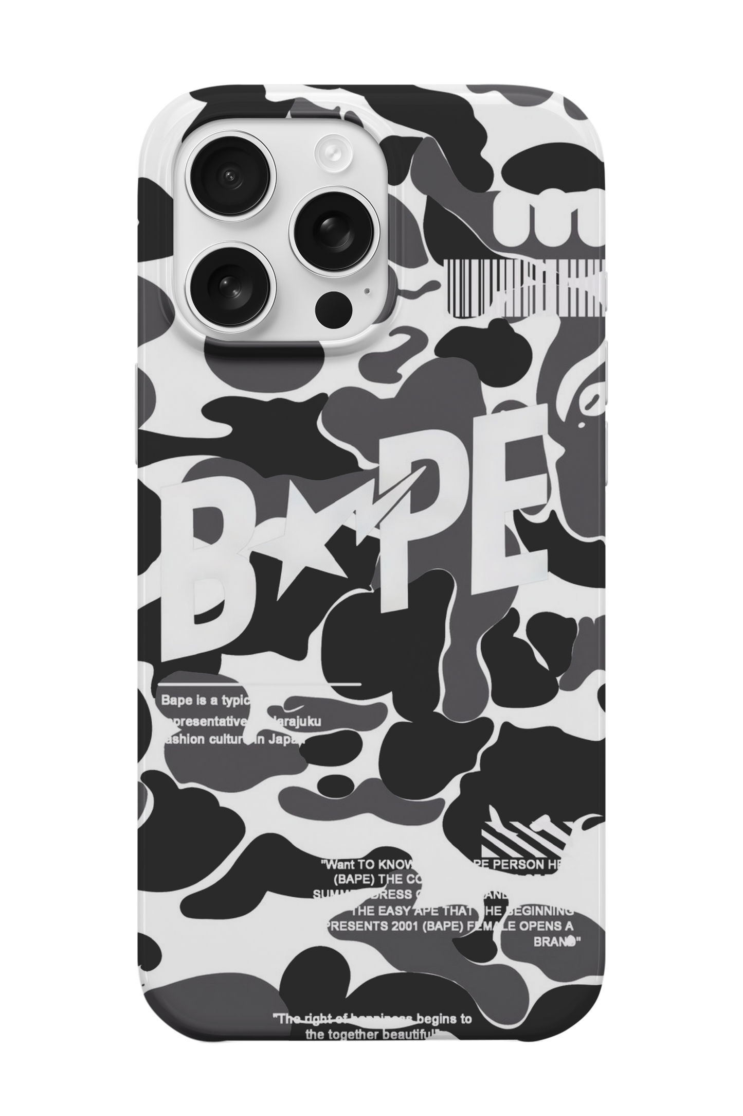 Bape Camo Telefon Kılıfı