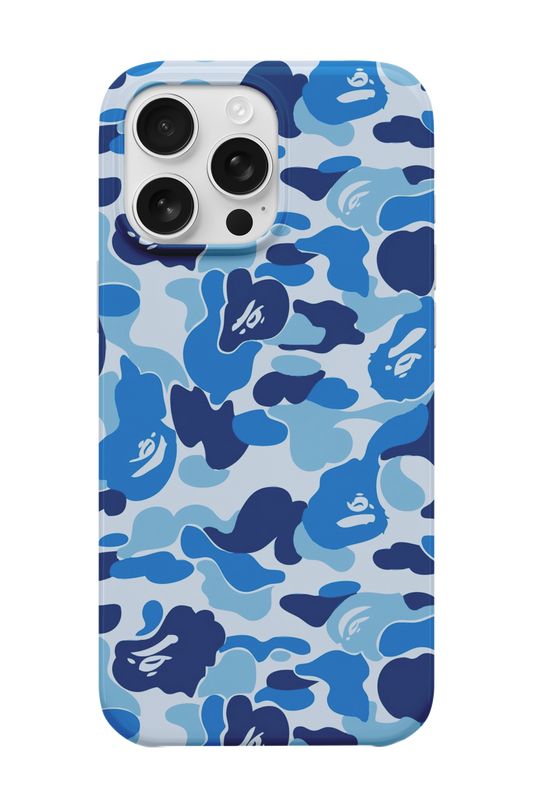 Bape Blue Camo Telefon Kılıfı
