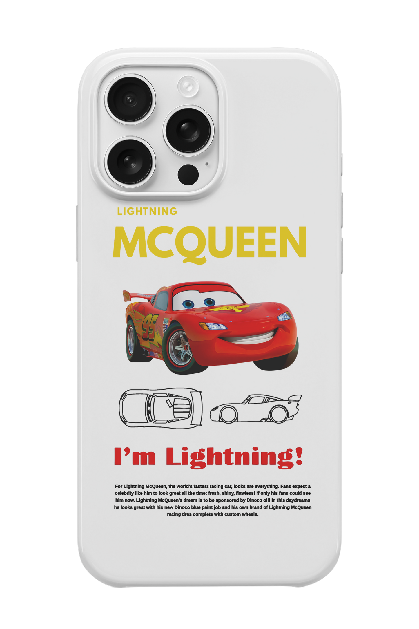 Lightning McQueen Telefon Kılıfı