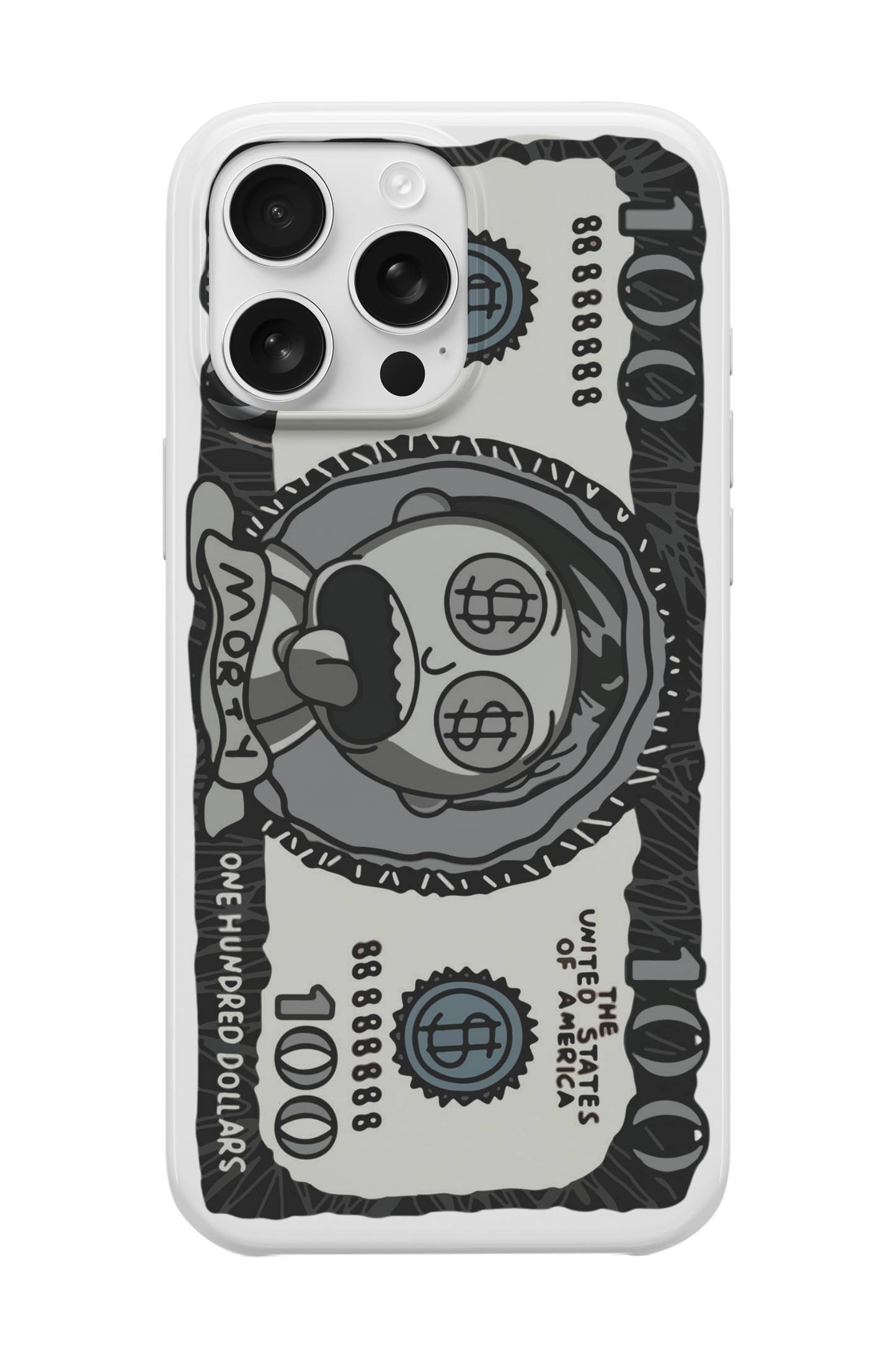 Morty Dollar Telefon Kılıfı
